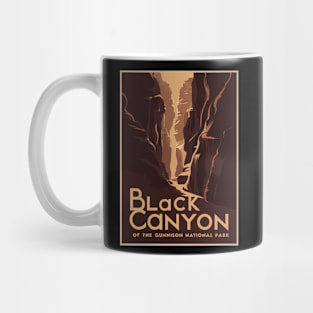 Black Canyon National Park Poster Mug